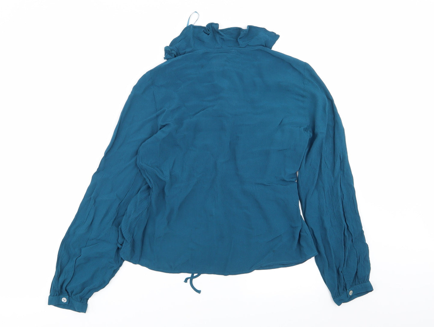 Gallery Womens Blue   Basic Blouse Size 10