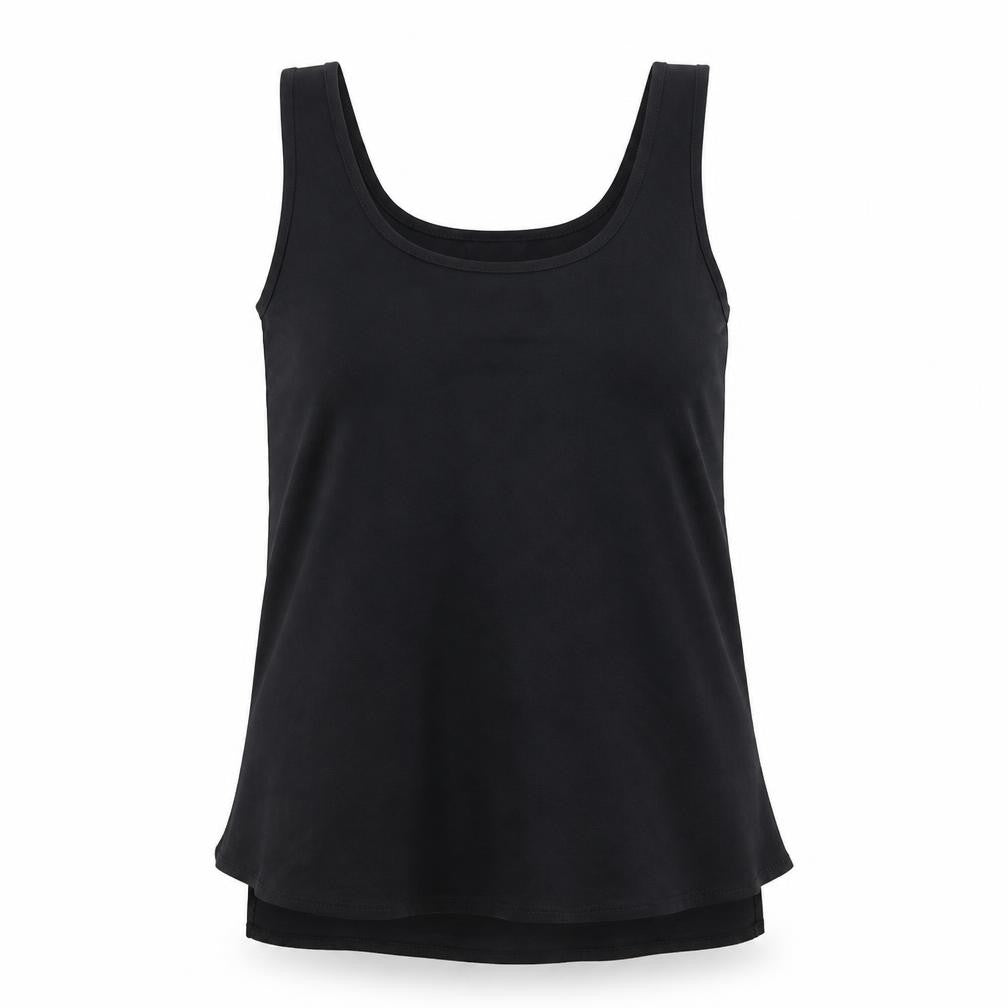 Topshop Womens Black   Basic Tank Size 10