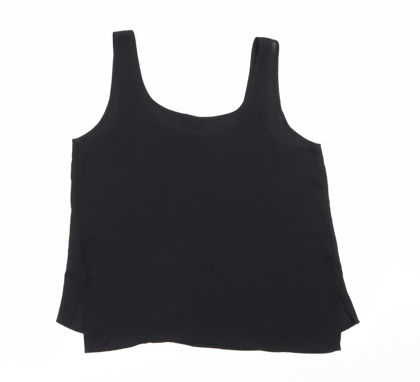 Topshop Womens Black   Basic Tank Size 10