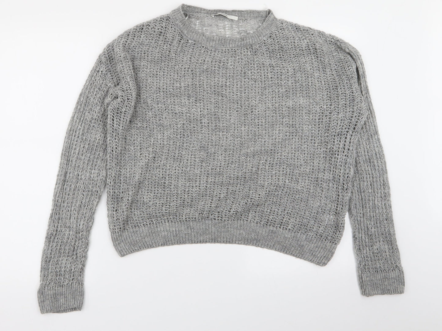 Asda George Womens Grey   Pullover Jumper Size 12