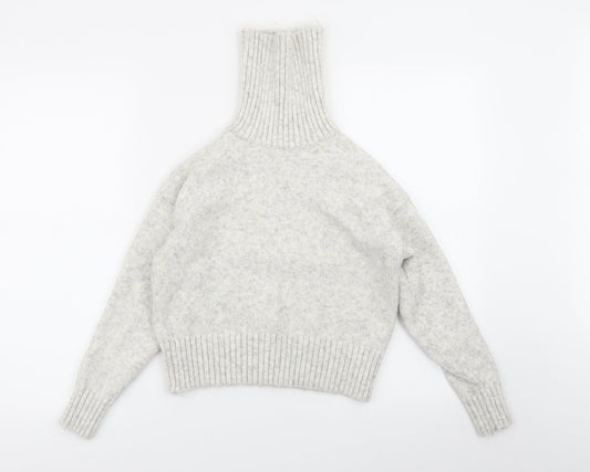New Look Womens Grey   Pullover Jumper Size S