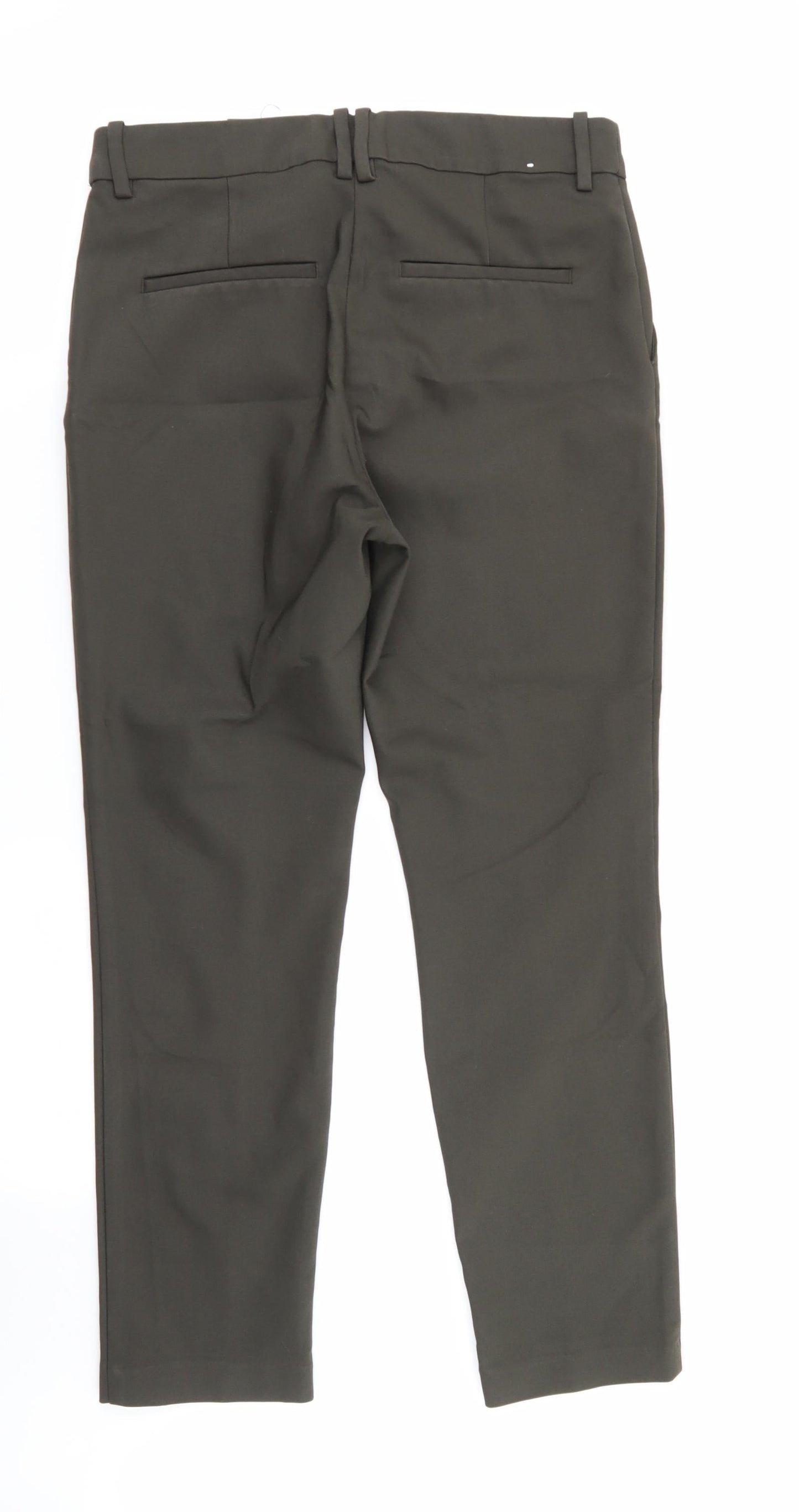 H&M Womens Green   Trousers  Size 12 L26 in