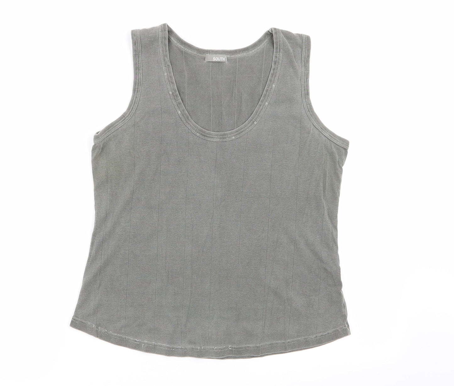 South Womens Grey   Basic Tank Size 14