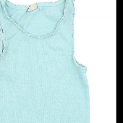 Next Girls Blue   Basic Tank Size 11 Years