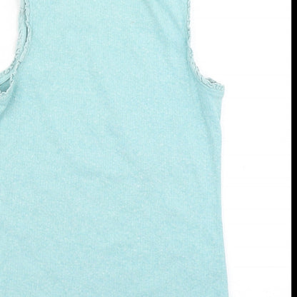 Next Girls Blue   Basic Tank Size 11 Years