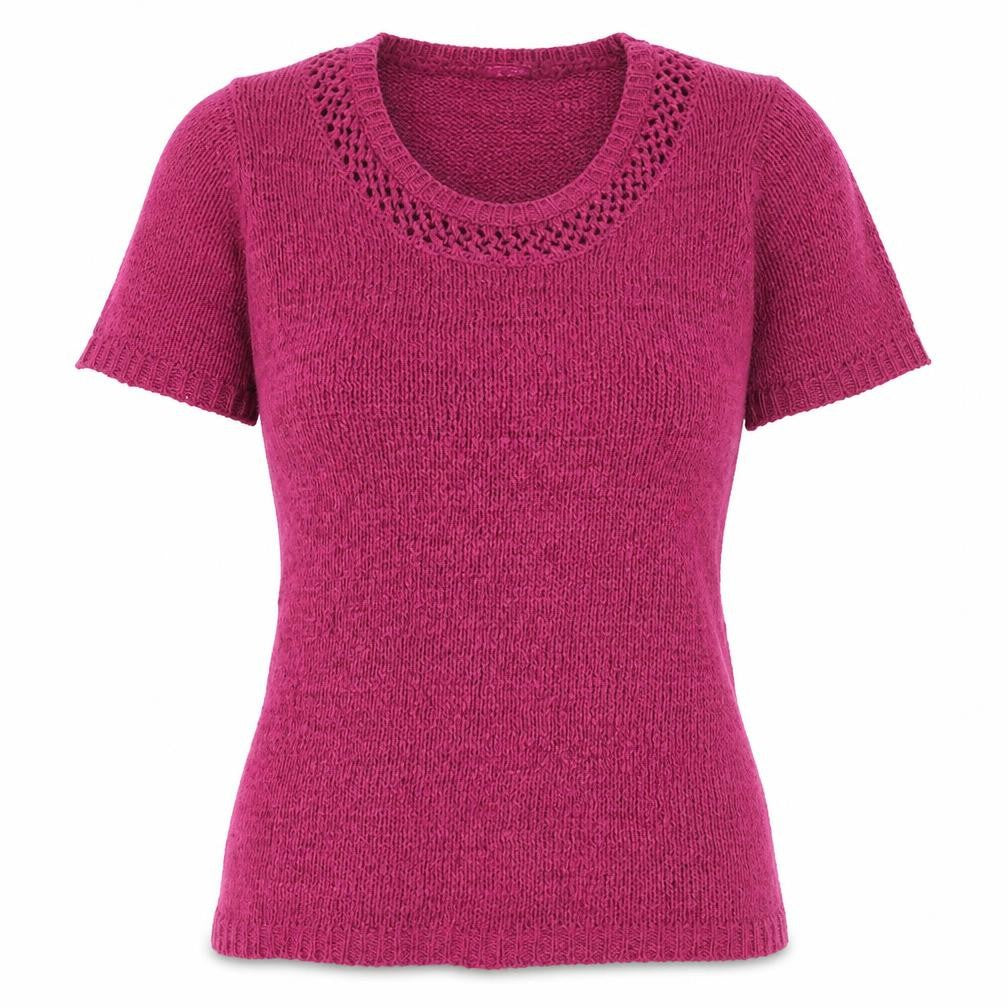 E-vie Womens Pink  Knit Pullover Jumper Size 14