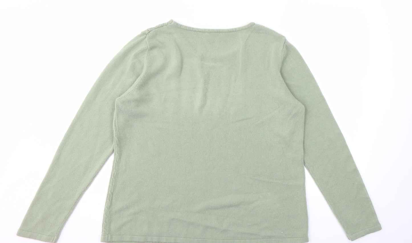 ANNA ROSE  Womens Green   Pullover Jumper Size 2XL