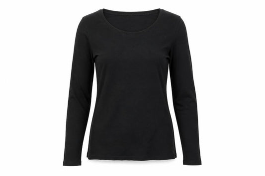 INTUITION  Womens Black   Basic T-Shirt Size 10