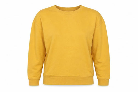 New Look Womens Yellow   Pullover Sweatshirt Size 8
