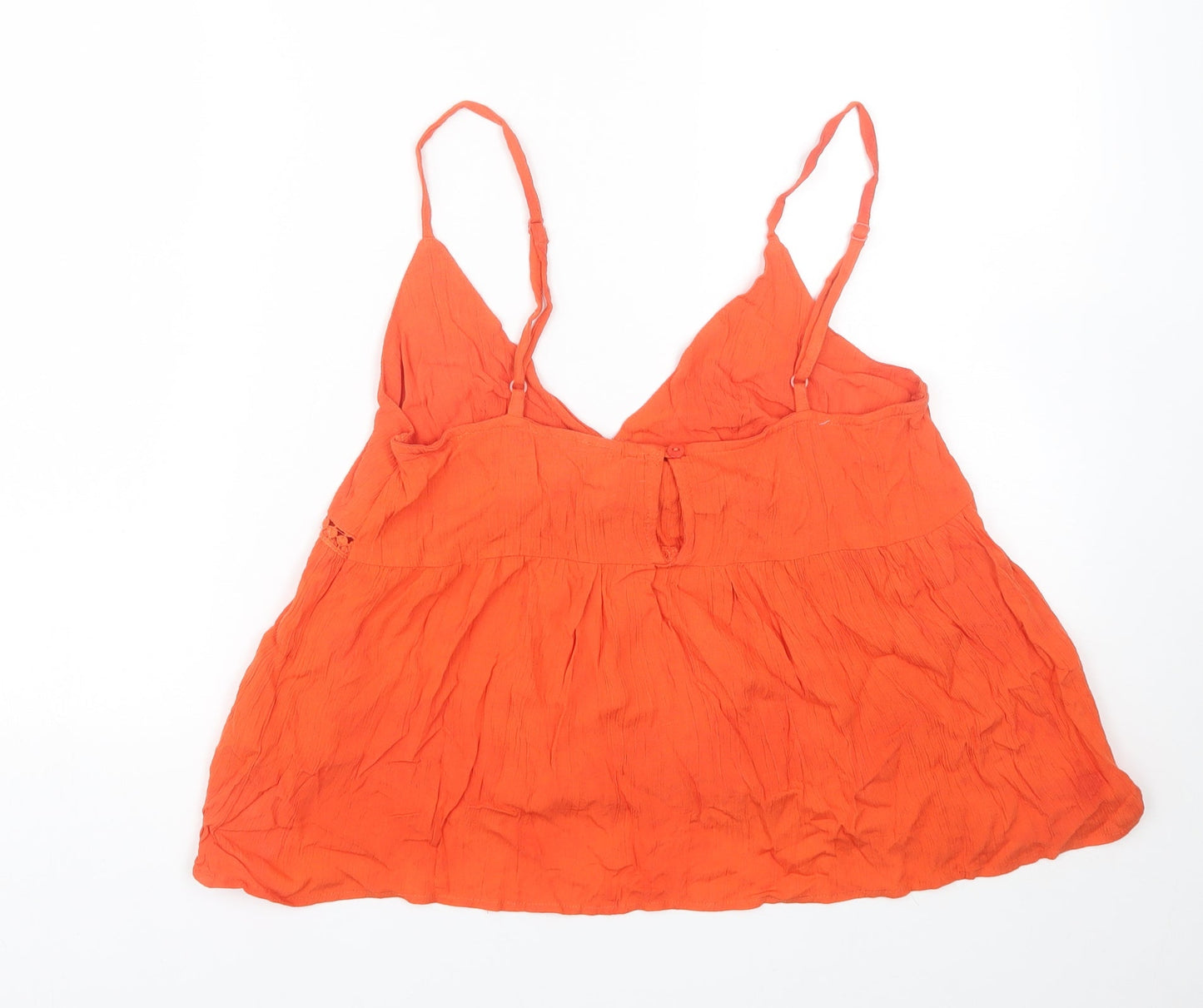 ASOS Womens Orange   Basic Tank Size 8