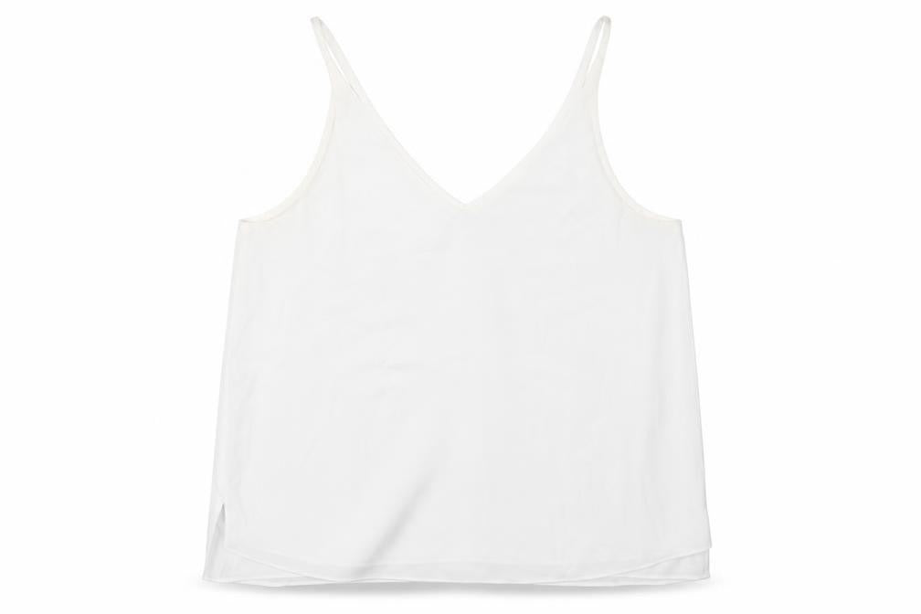 Topshop Womens White   Basic Tank Size 12