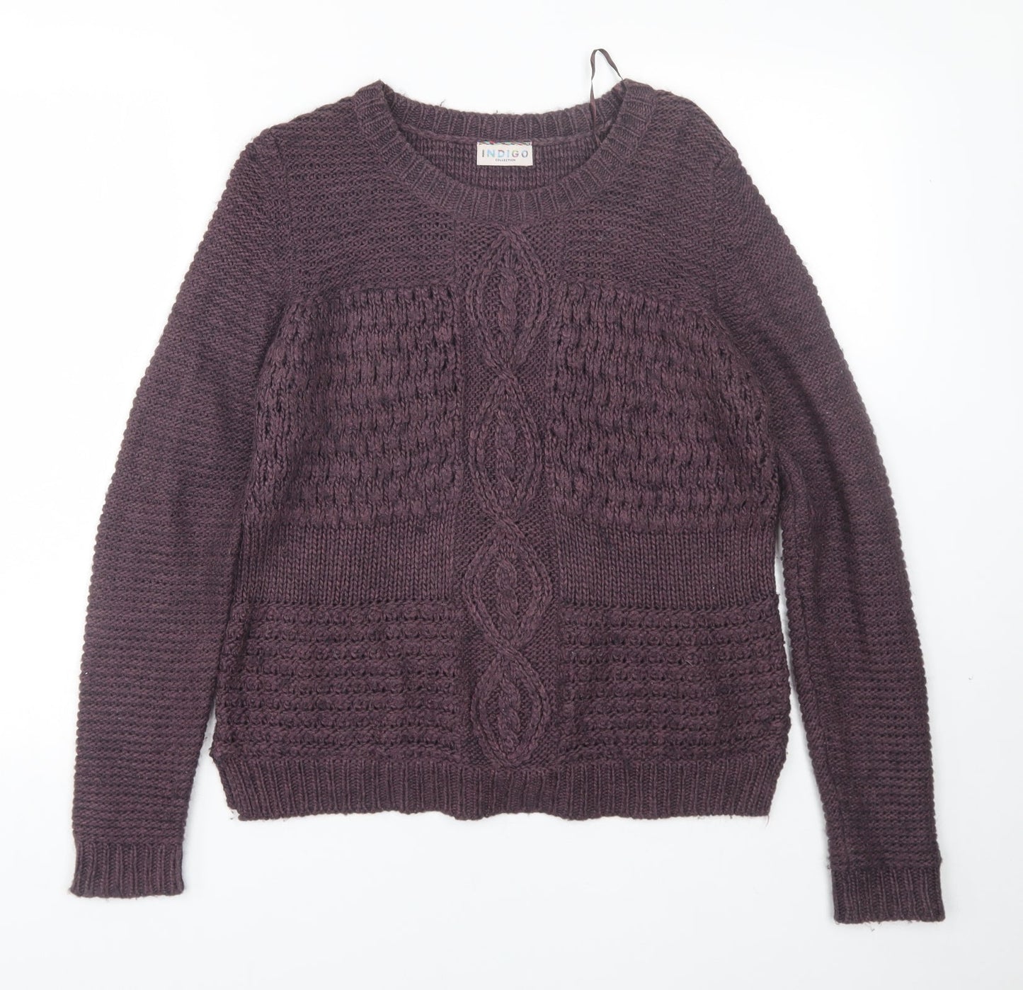 M&S Womens Purple   Pullover Jumper Size 10