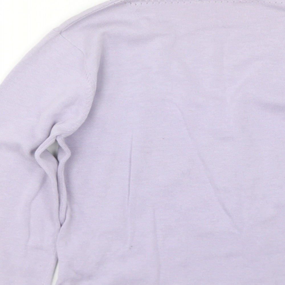 Preworn Womens Purple   Cardigan Jumper Size 10