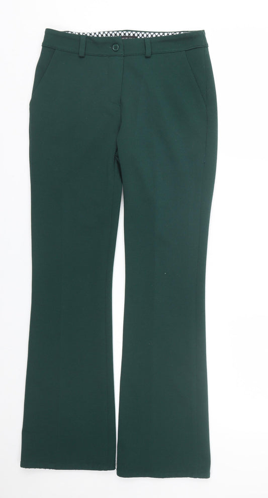Made in Italy Womens Green   Trousers  Size 28 L28 in