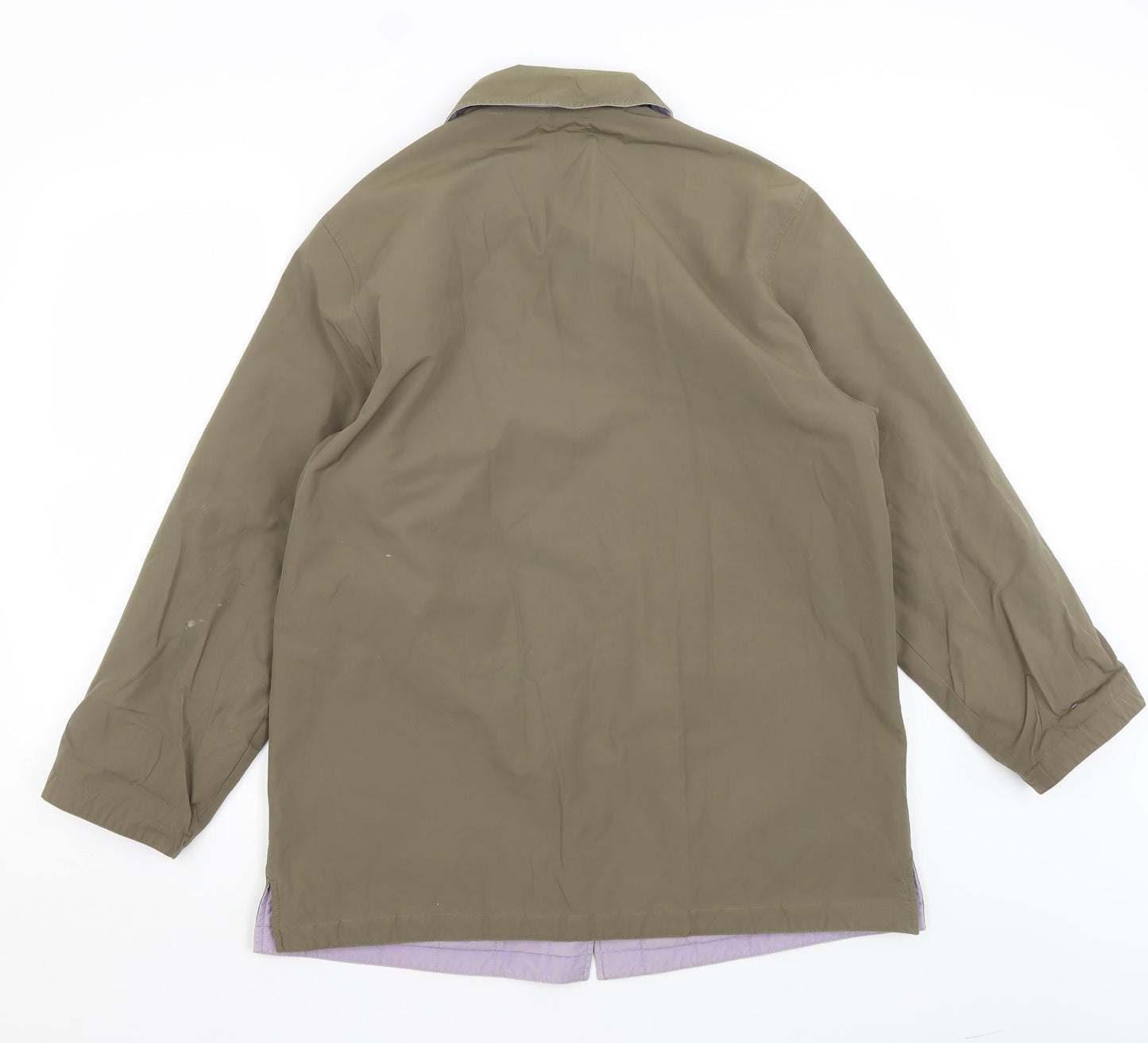 Danni Mac Womens Green   Quilted Coat Size M