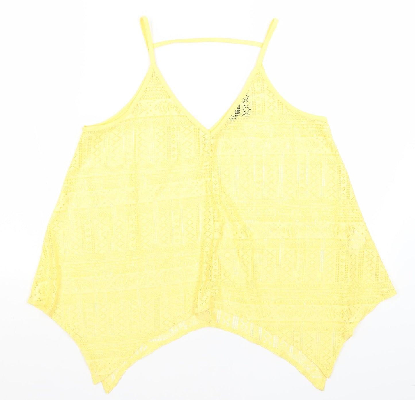 Atmosphere Womens Yellow   Camisole Tank Size 12