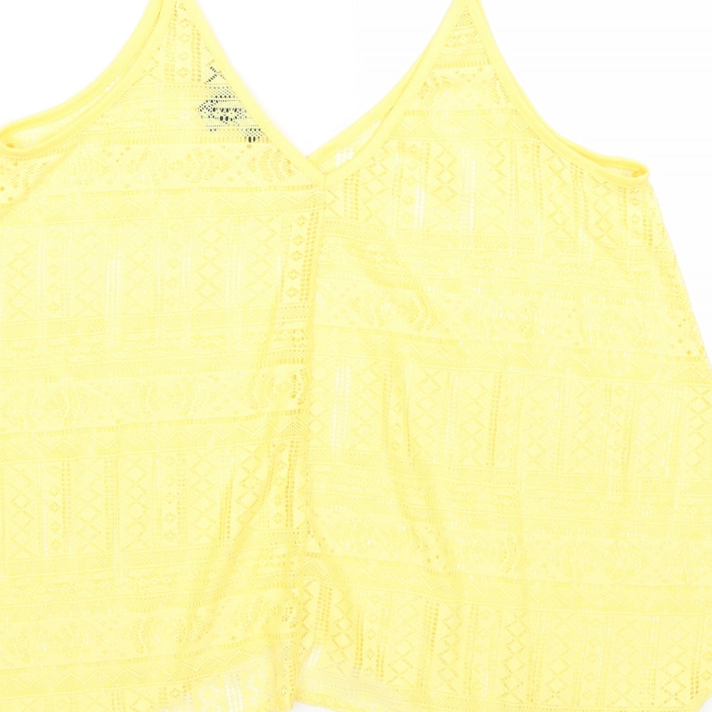 Atmosphere Womens Yellow   Camisole Tank Size 12