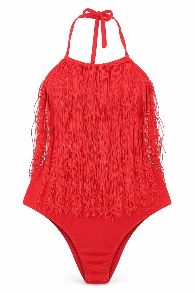 Pretty Little Thing Womens Red   Bodysuit One-Piece Size 6