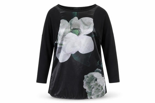 Cherry Couture Womens Black   Basic T-Shirt Size 6