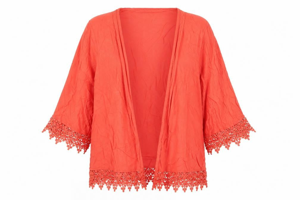 New Look Womens Red   Shrug Jumper Size 10