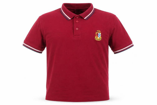 Unitex Schoolwear Boys Red   Basic Polo Size M