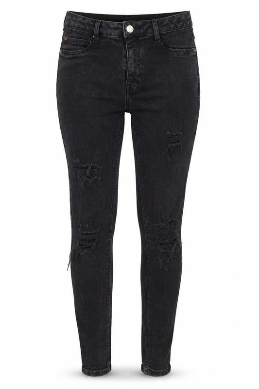 Denim Co Womens Black   Skinny Jeans Size 12 L27 in