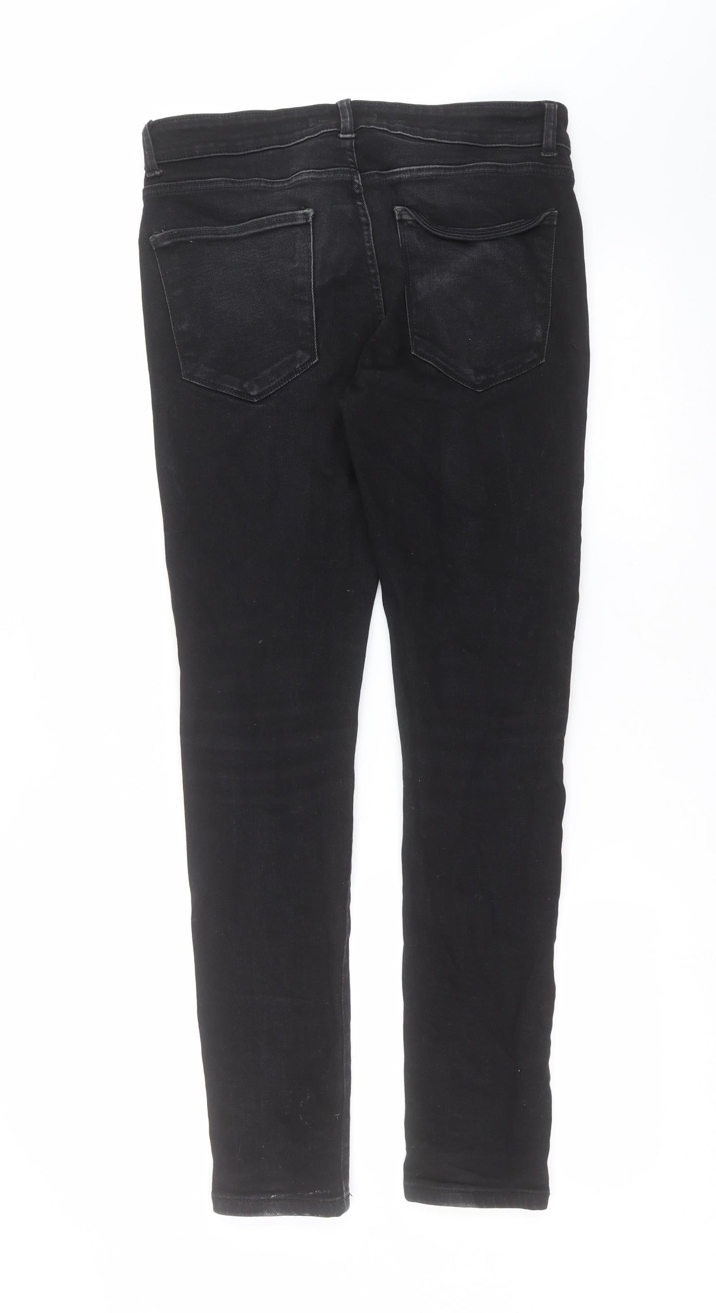 Very Womens Black  Denim Skinny Jeans Size 32 in L30 in