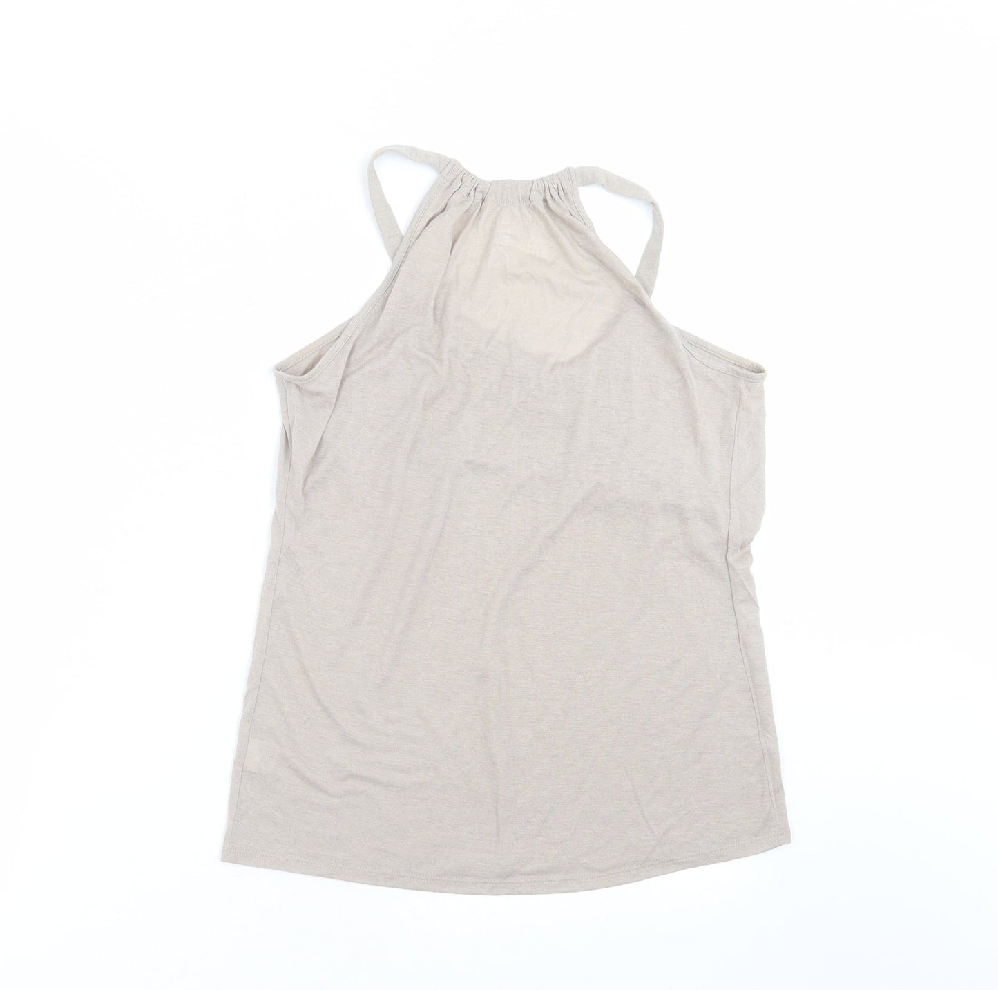 ana Womens Beige   Basic T-Shirt Size S
