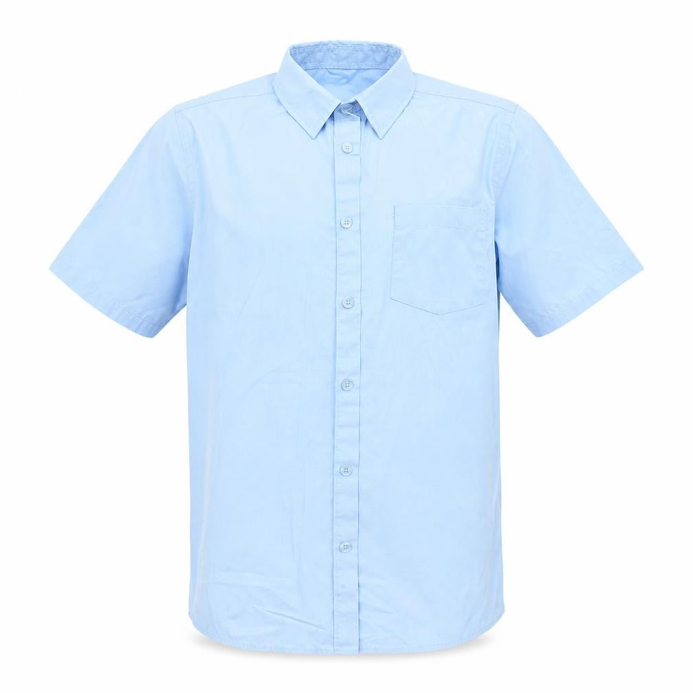 TU Boys Blue   Basic Button-Up Size 12 Years  - school