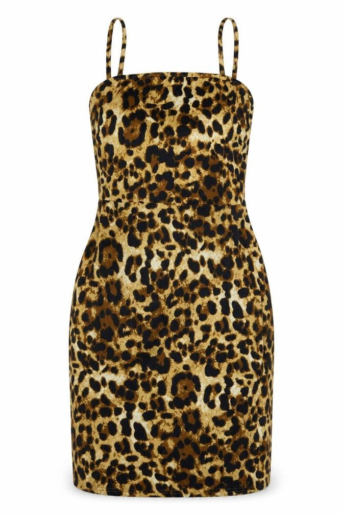SheIn Womens Multicoloured Animal Print  Mini  Size XS