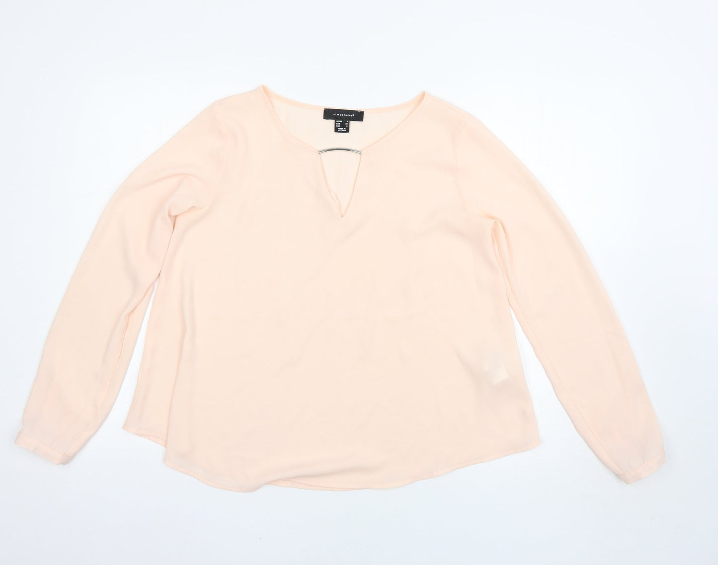 Atmosphere Womens Pink   Basic Blouse Size 8
