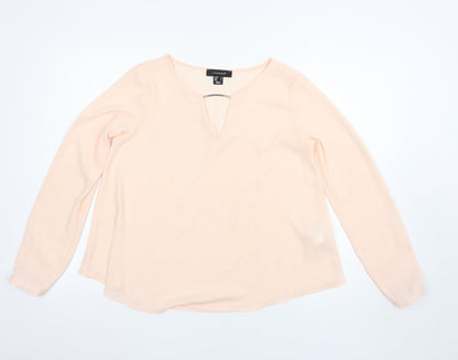 Atmosphere Womens Pink   Basic Blouse Size 8