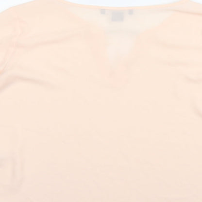 Atmosphere Womens Pink   Basic Blouse Size 8