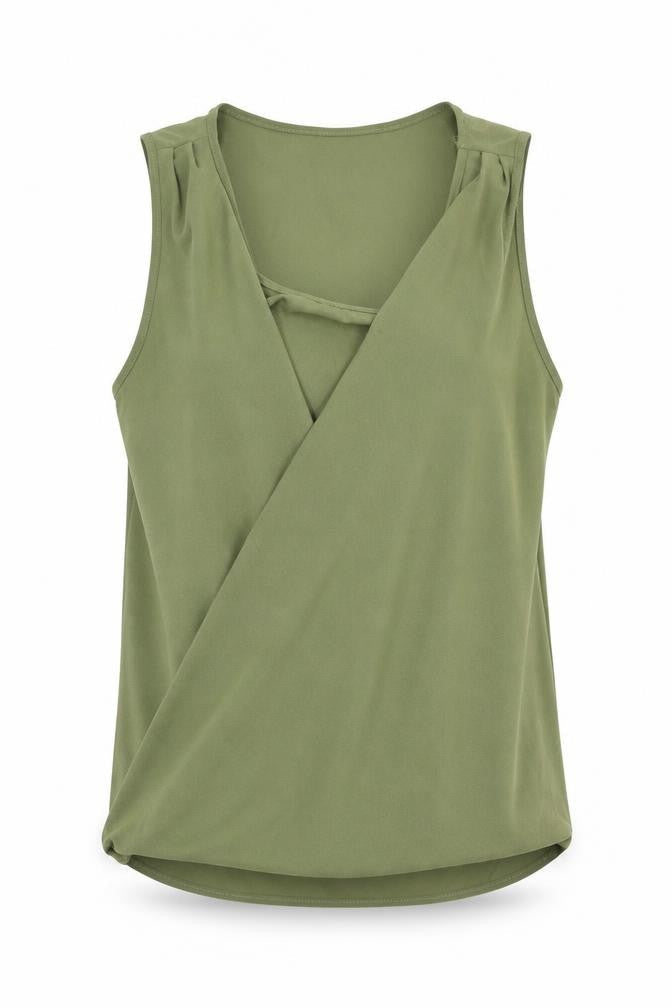 villa Womens Green   Basic Tank Size XS
