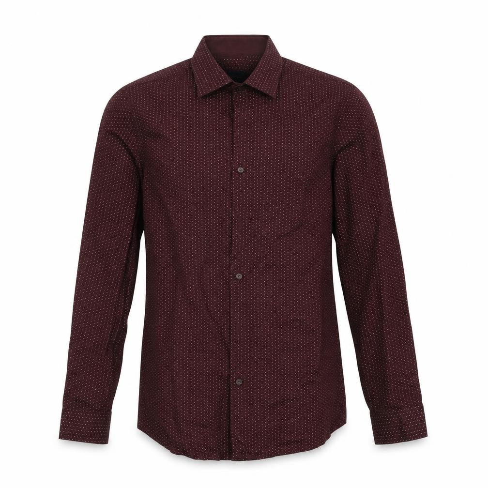 F&F Mens Purple    Button-Up Size 14.5