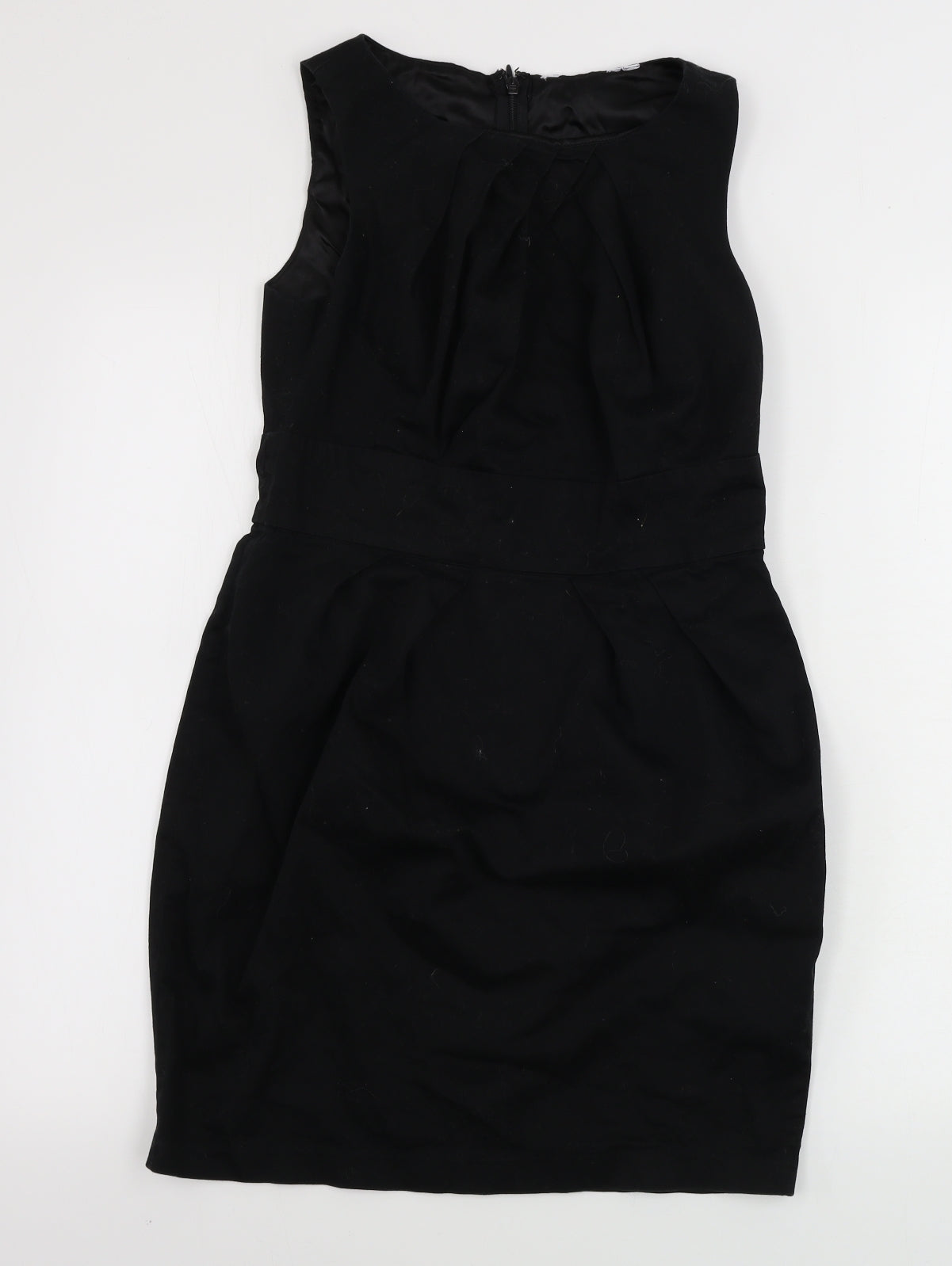 New Look  Womens Black Houndstooth  Bodycon  Size 10