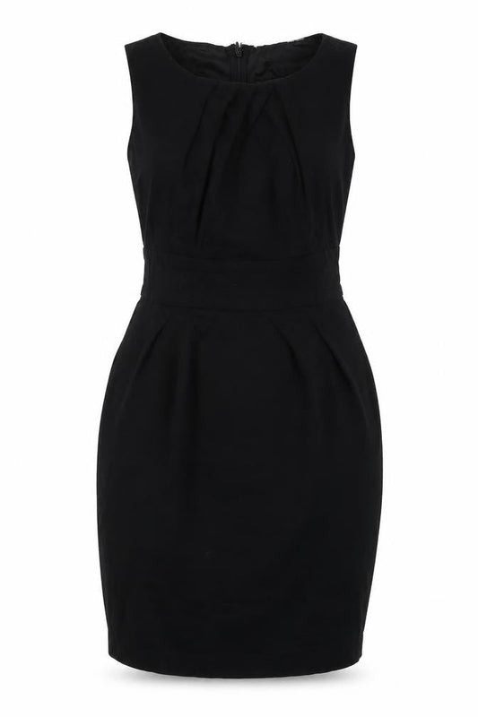 New Look  Womens Black Houndstooth  Bodycon  Size 10