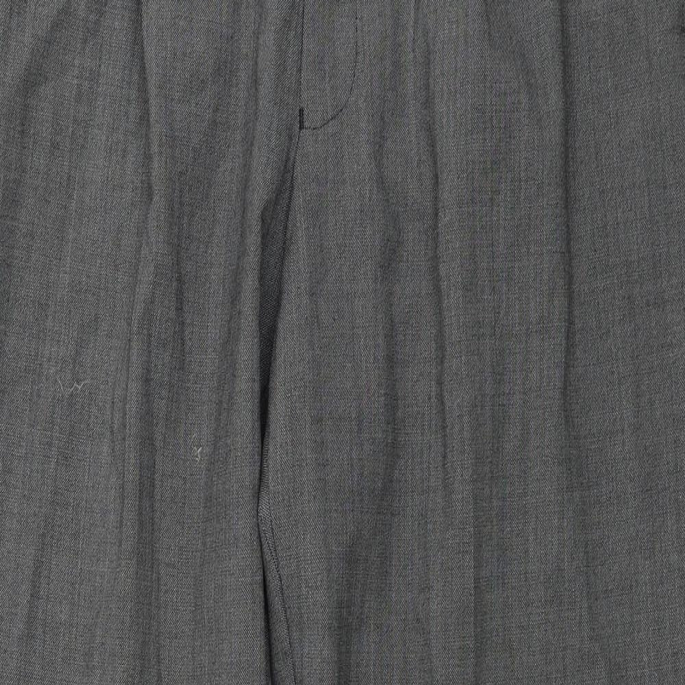 Marks and Spencer  Womens Grey   Trousers  Size 36 in L30 in