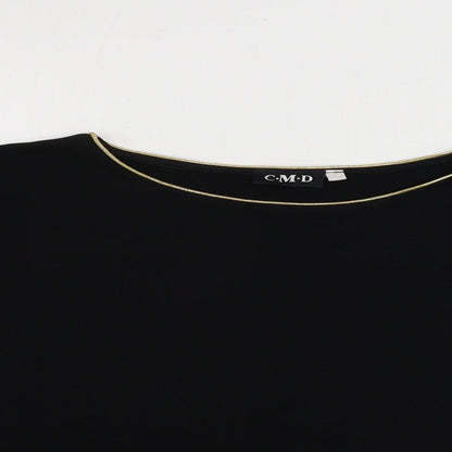 Preloved CMD   Womens Black   Basic T-Shirt Size L - Detail