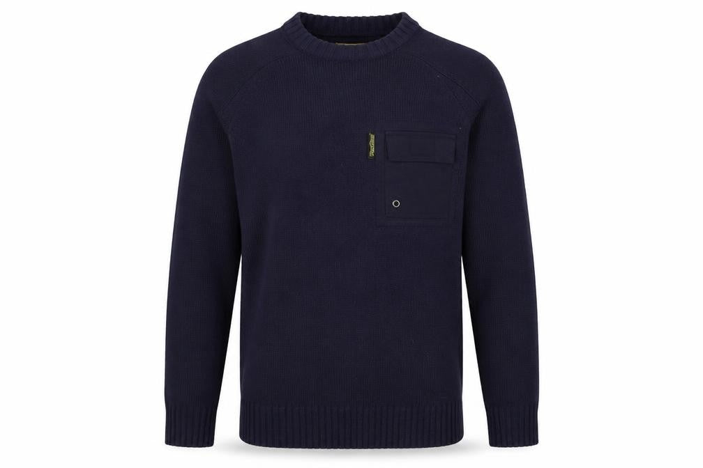 Workwear Mens Blue   Pullover Jumper Size S