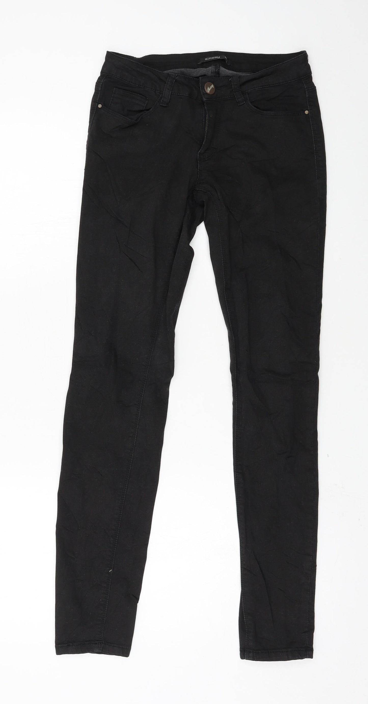 sinsay Womens Black  Denim Skinny Jeans Size XS L28 in