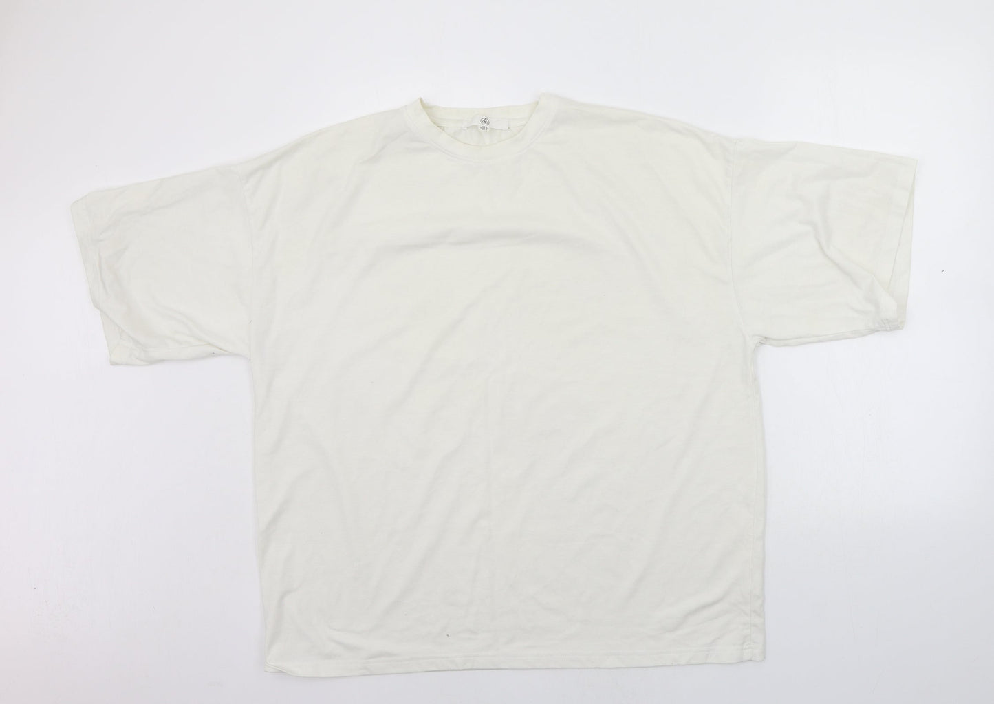 Missguided Womens White   Basic T-Shirt Size 6