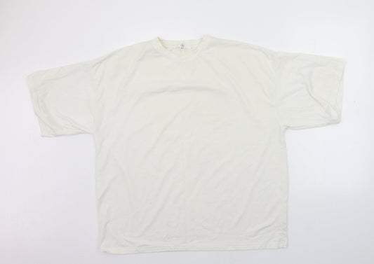 Missguided Womens White   Basic T-Shirt Size 6