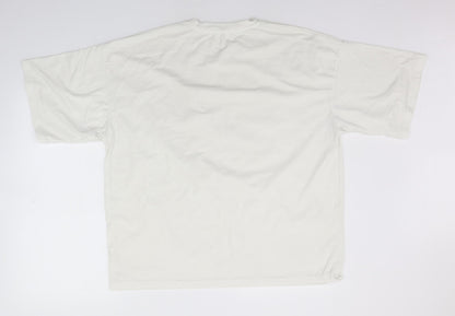 Missguided Womens White   Basic T-Shirt Size 6