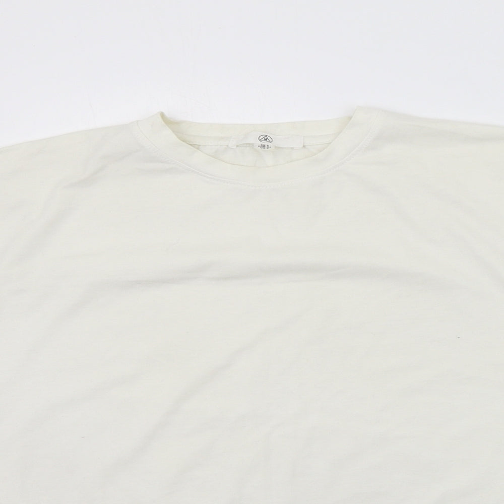 Missguided Womens White   Basic T-Shirt Size 6
