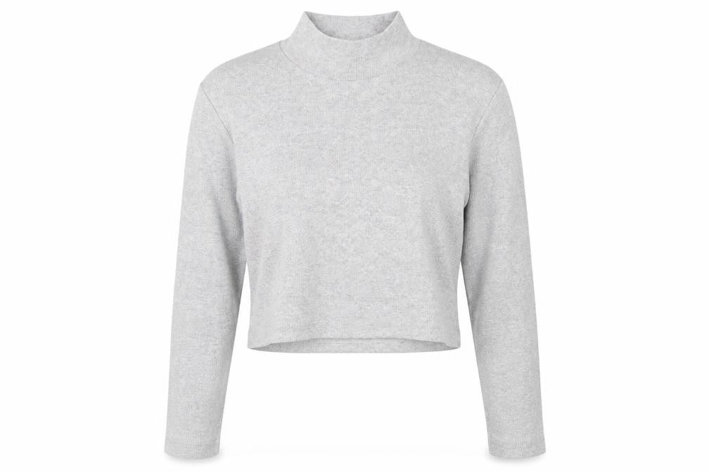 Missguided Womens Grey   Basic T-Shirt Size 16