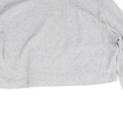 Missguided Womens Grey   Basic T-Shirt Size 16