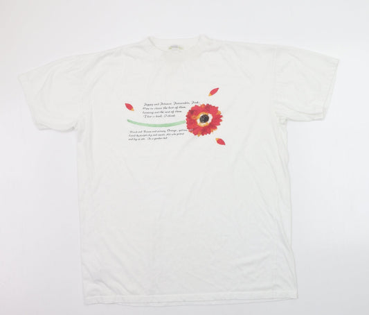 shhhhh Womens White   Basic T-Shirt One Size