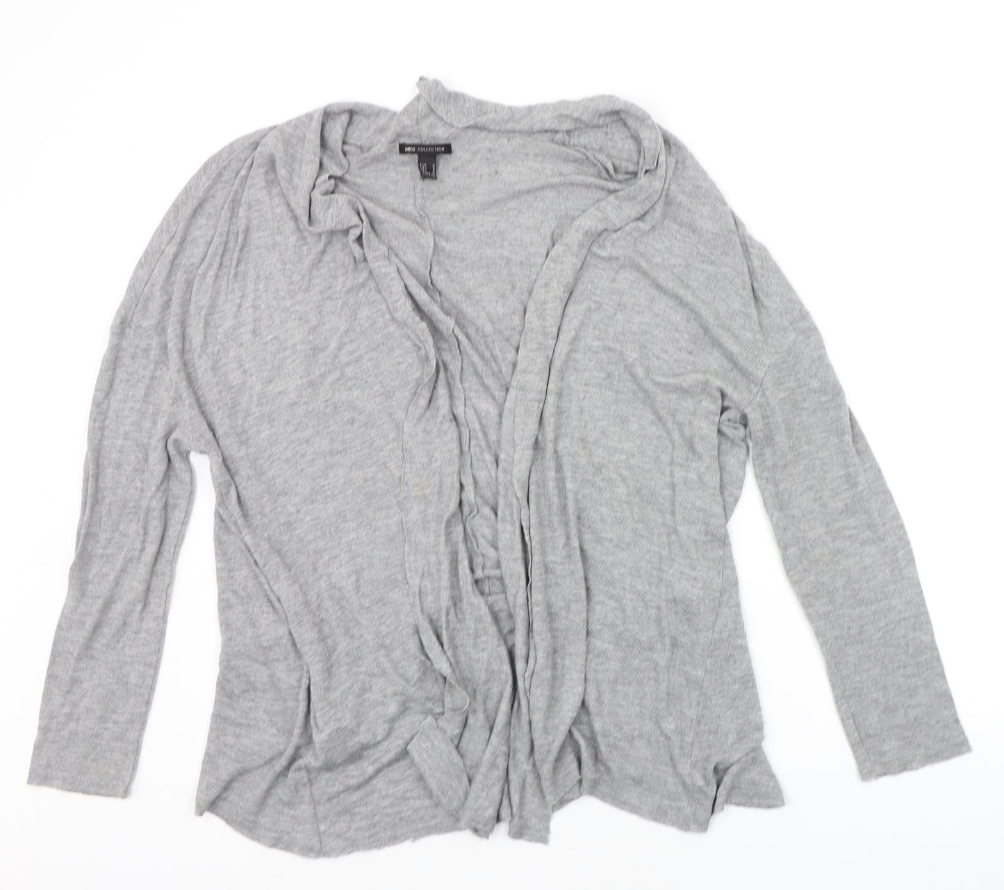 MNG Womens Grey   Cardigan Jumper Size M