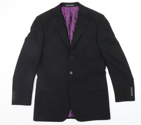GREENWOODS Mens Blue   Jacket Suit Jacket Size S